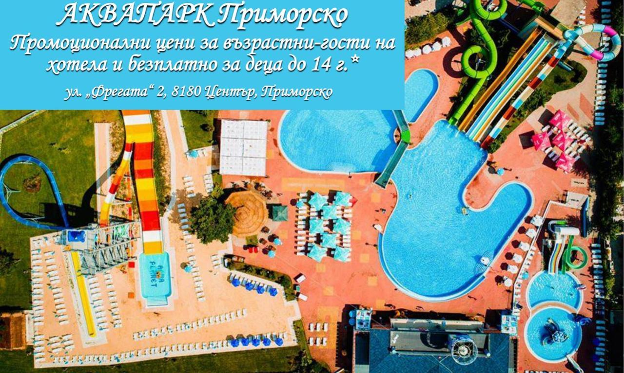 Hotel Perla Beach Luxury Primorsko Buitenkant foto